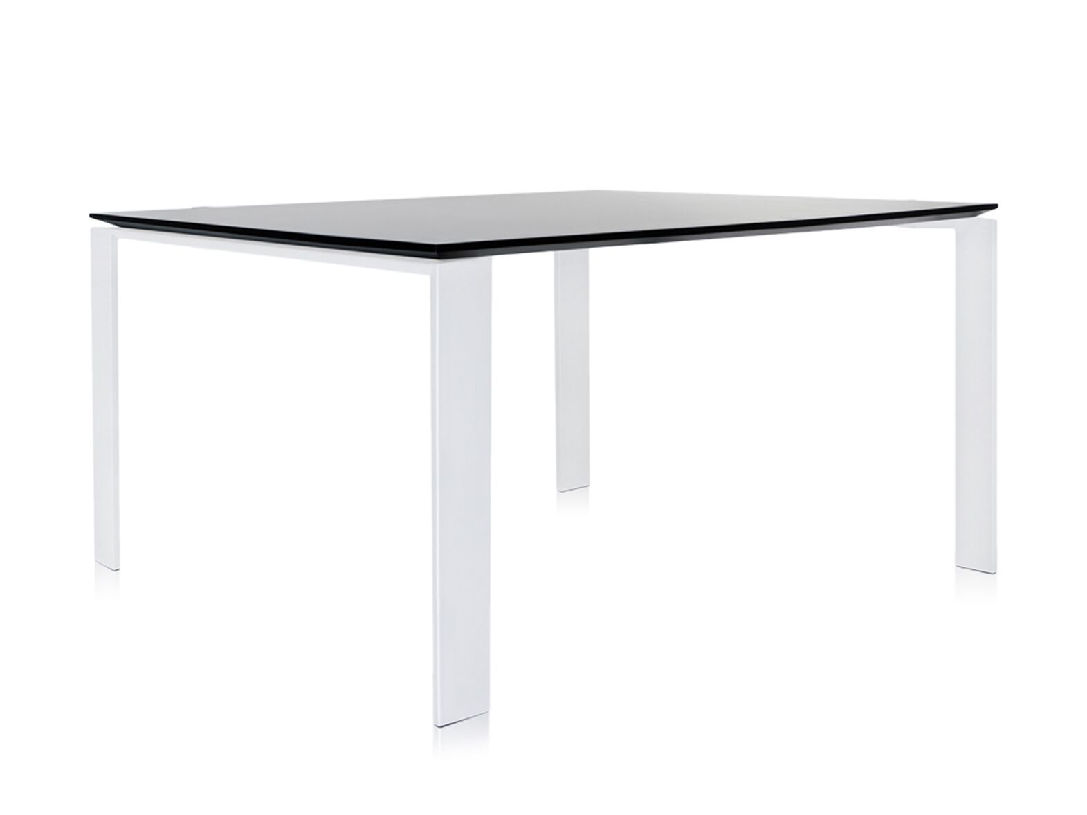 Квадратный стол со стальным основанием и ламинированной столешницей Kartell Four ARCH-00072405 - Вид №10