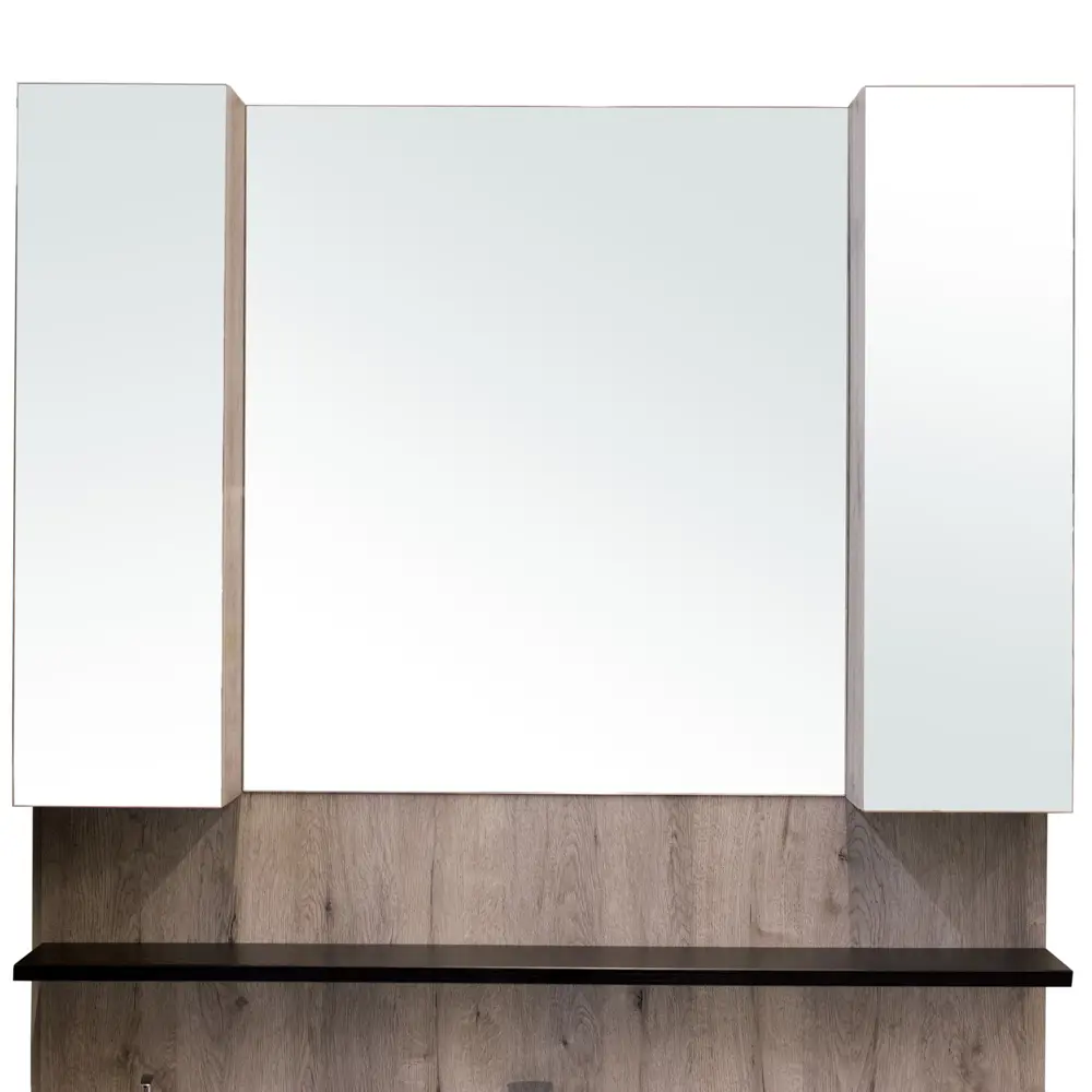 Шкаф зеркальный «Майами» 100 см Santreyd Без серии STLM-2076852 - Вид №1