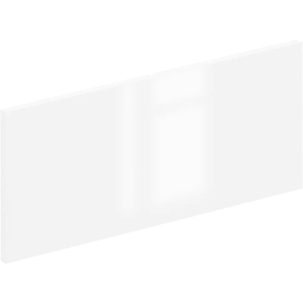 Фасад кухонного шкафа Аша 59.7x25.3 см KONSENSA ДСП цвет белый STLM-2090161 - Вид №1