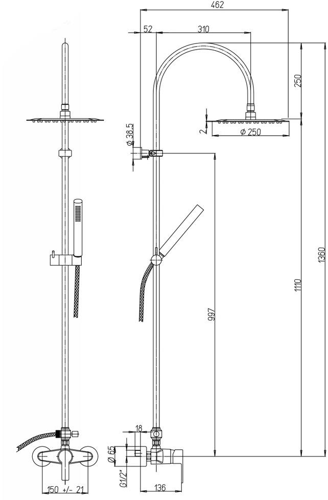 Jacuzzi 0E000899JA00 Eolo - Вид №1