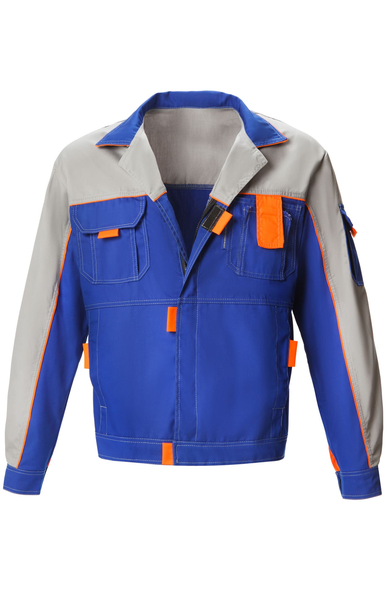 65236 Костюм "Профессионал-1" василек-светло-серый  Летняя спецодежда  размер 60-62/182-188  - Вид №3