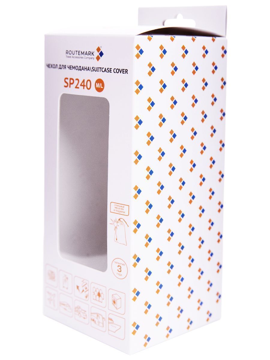 SP240 Fable-M/L Чехол для чемодана средний Fable M/L Routemark SP240  - Вид №8