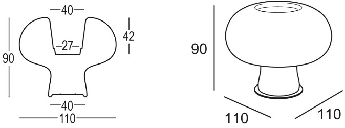 Plust Яркий полиэтиленовый садовый горшок Boyo sun-id-1492248 - Вид №2
