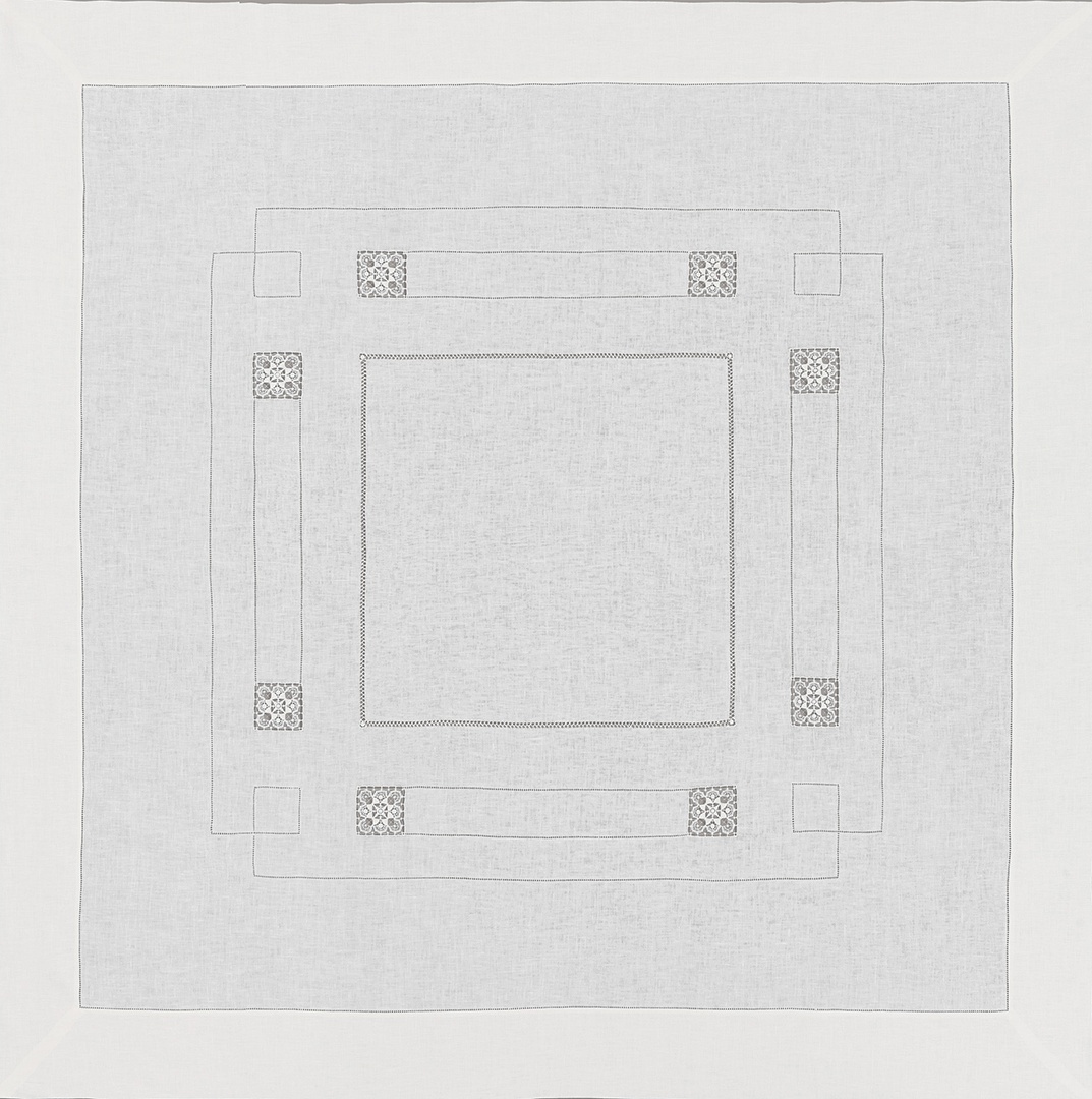 10621154 Крестецкая строчка Скатерть 150x150см Ткань 