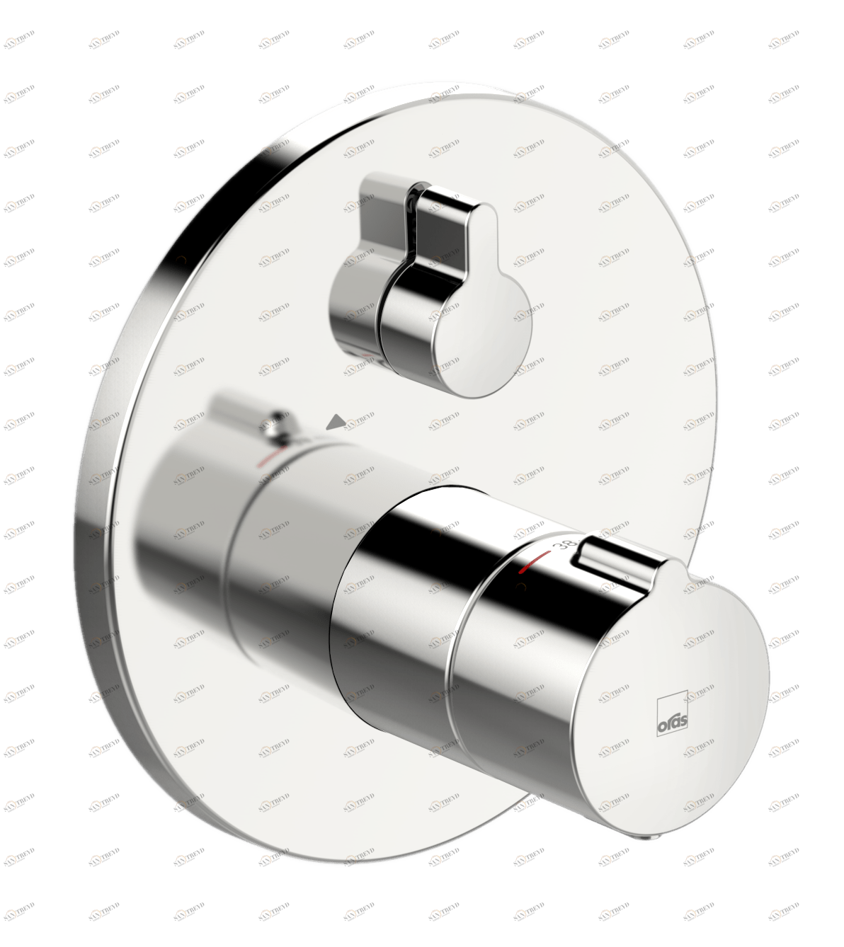 Oras 2077 Панель смесителя для душа 2077 Bluebox Хром 