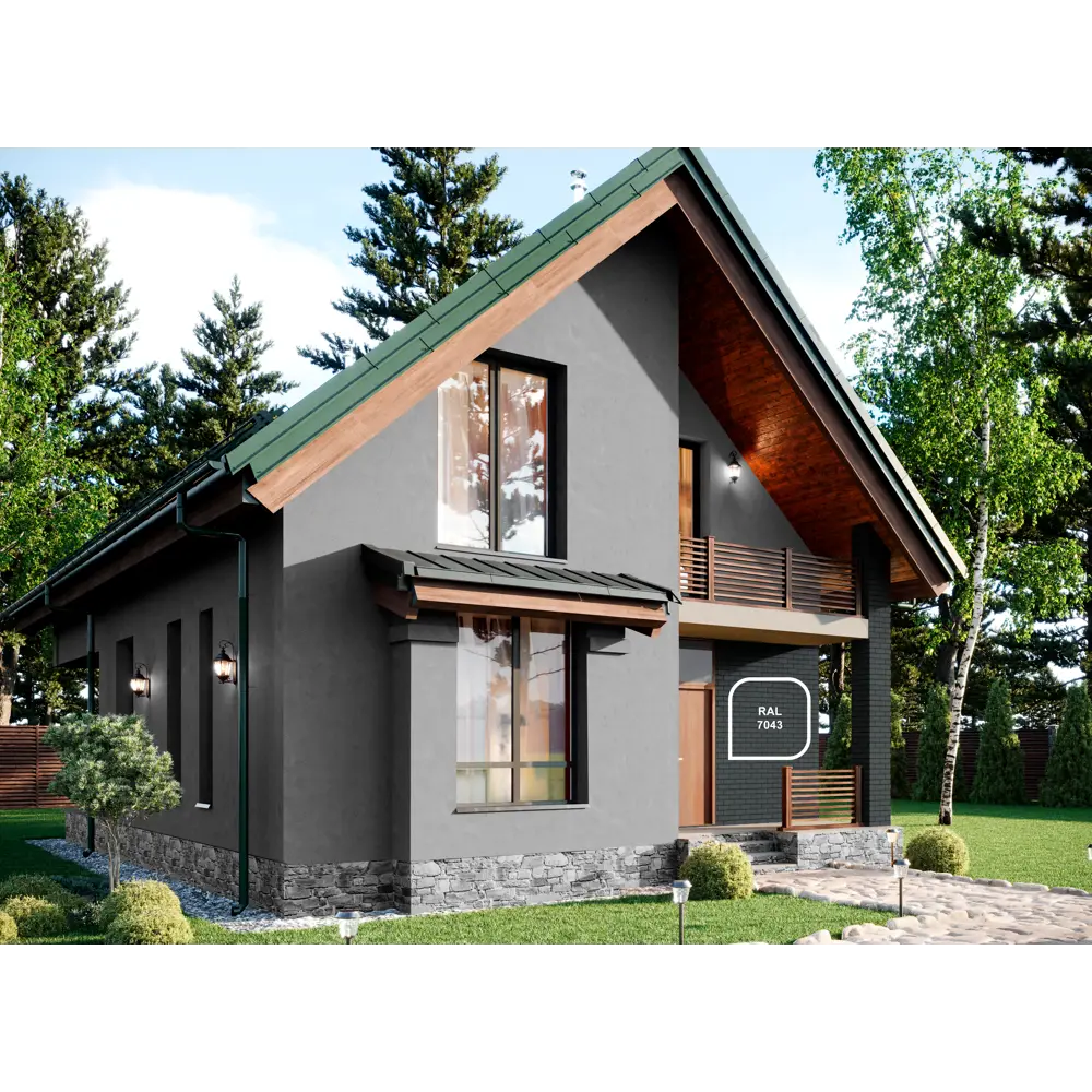 Jobi Siloxanfassad - фасадная краска с эффектом декоративной штукатурки, 5 л 87003760 STLM-1532087 - Вид №10