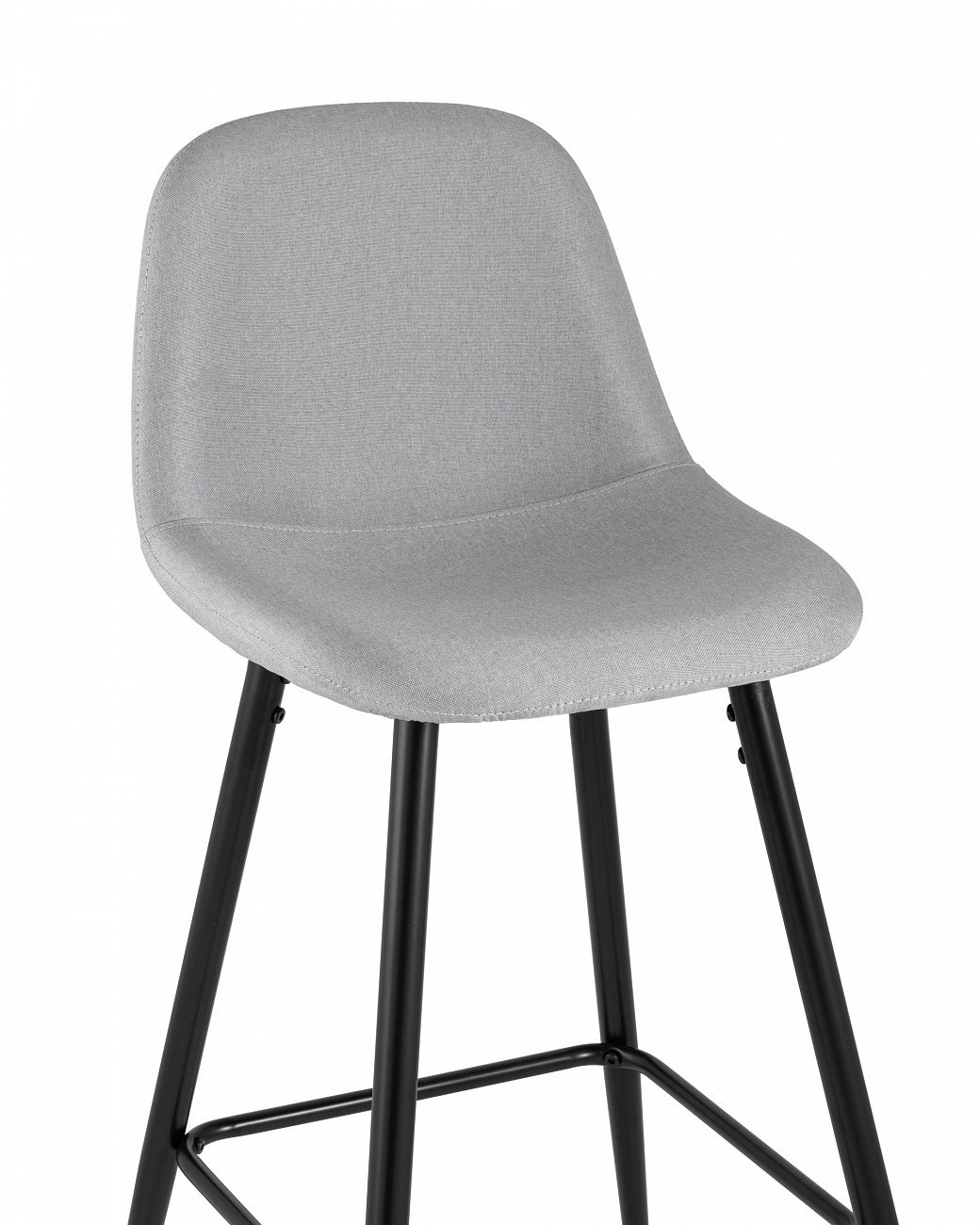 Стул барный со спинкой серый "Валенсия" STOOL GROUP  00-3882039 Серый  - Вид №4