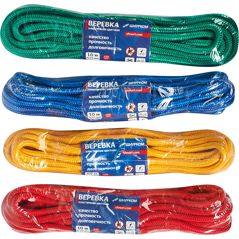 Santreyd - Эластичная стяжная веревка 10 мм, мультиколор, 10 метров 84659716 STLM-0053458 - Вид №13