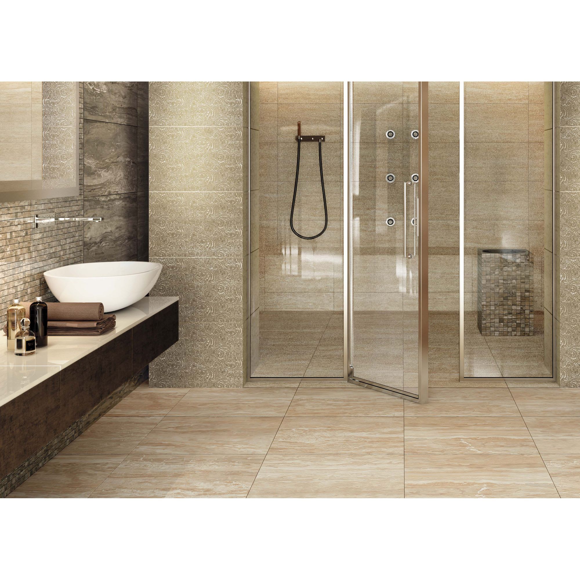 16440297 Керамогранит « Elegant Honey» 45x45 см 1.01 м2 цвет бежевый Supernova Santreyd - Вид №4