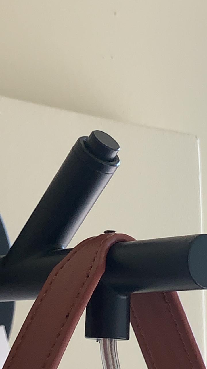 Aromas A1264 бра коричневая кожа /мат черн/мат латунь 117439 - Вид №1