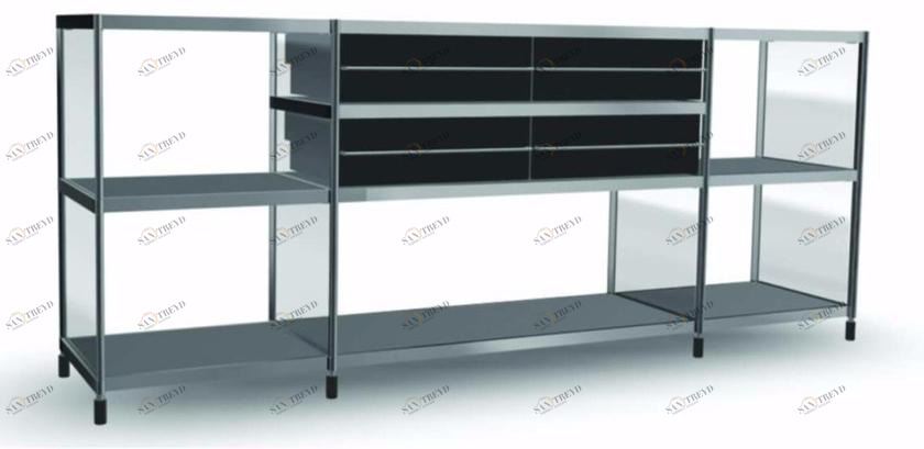 Alias Комод из метакрилата с ящиками Sec sun-id-1514898