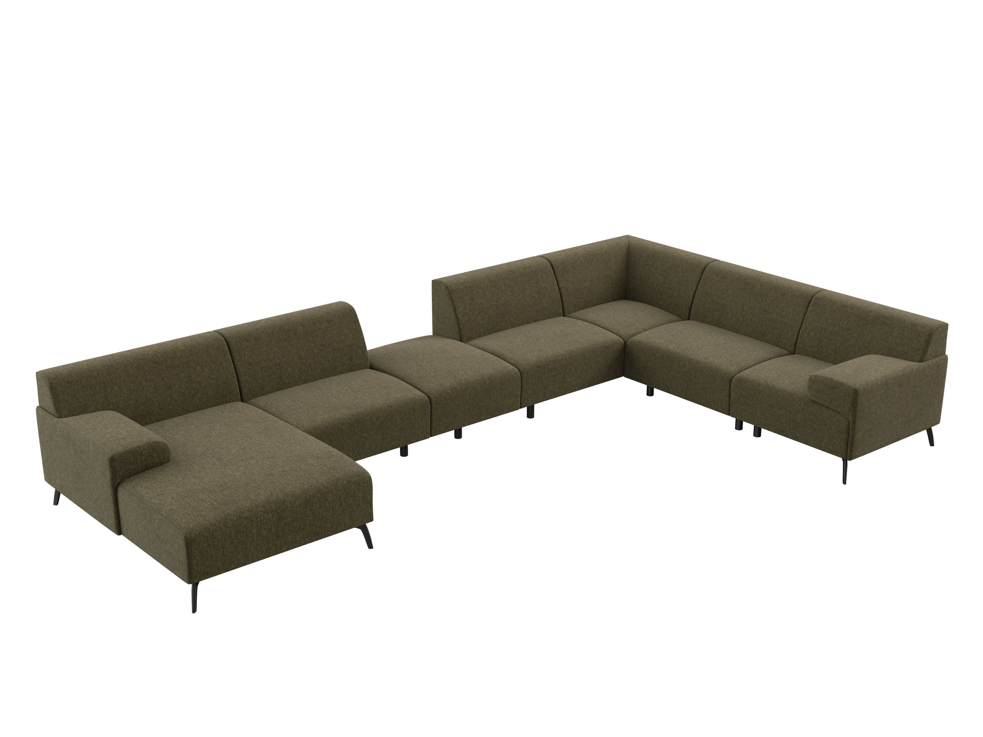 Модульный тканевый диван DÔME DECO Nova ' 25 ARCH-00093371 - Вид №13