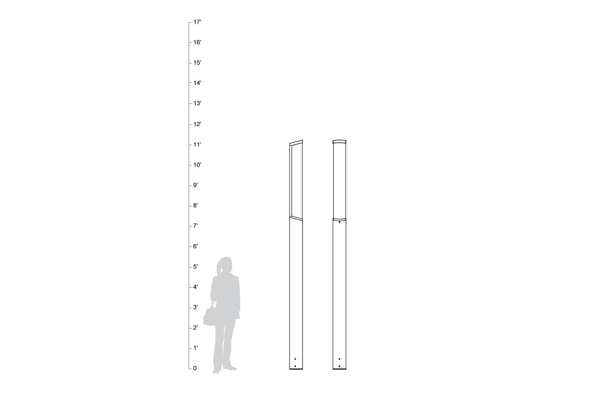 FSRT255 Трио пешеходное освещение  Forms-surfaces  - Вид №6