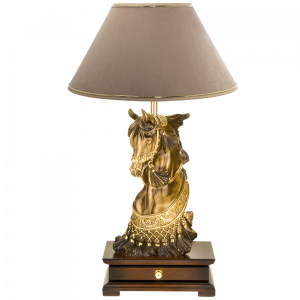 33007/1,34013 Настольная лампа с бюро Лошадь императора Карамель BOGACHO