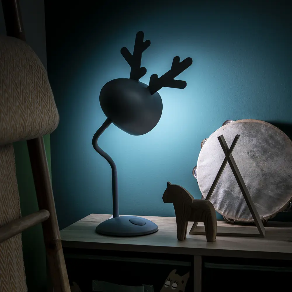 Настольная лампа рабочая KREAFORTA «Pina» цвет голубой STLM-2210792 - Вид №11