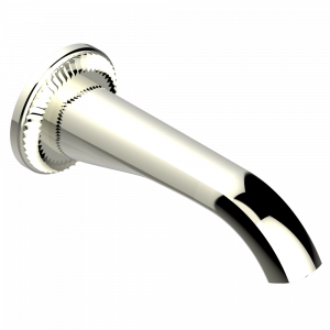 U4D-43GB Настенный кран для раковины среднего размера без Т-образного фиксатора Thg-paris Diplomate Royale Никель