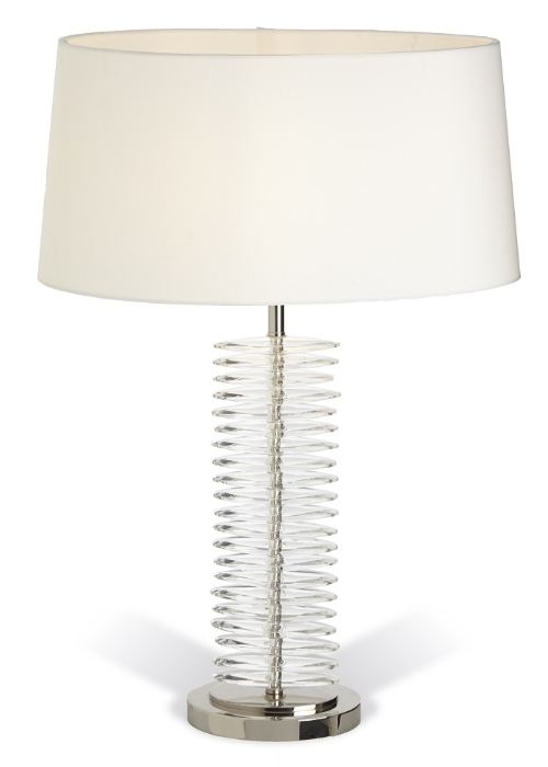 Настольная лампа Siam от RVAstley 5991 RVASTLEY ИНТЕРЬЕРНЫЕ 062018 Белый;прозрачный  - Вид №1