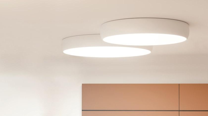 Arkoslight Светодиодный потолочный светильник с диммером Drum sun-id-1387339 - Вид №11