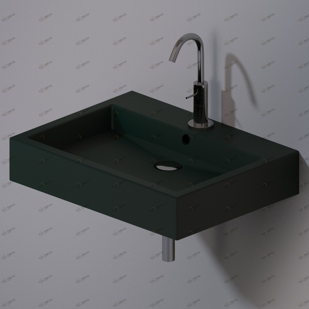 L267143 Подвесная раковина настенная прямоугольная A. e T. Italia Tank AeT ITALIA