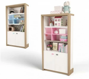 Стеллаж широкий ABC-KING MIX ( розовый)