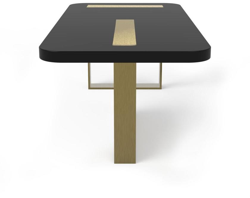 MARIONI Прямоугольный деревянный журнальный столик Tyron 02845 - Вид №2