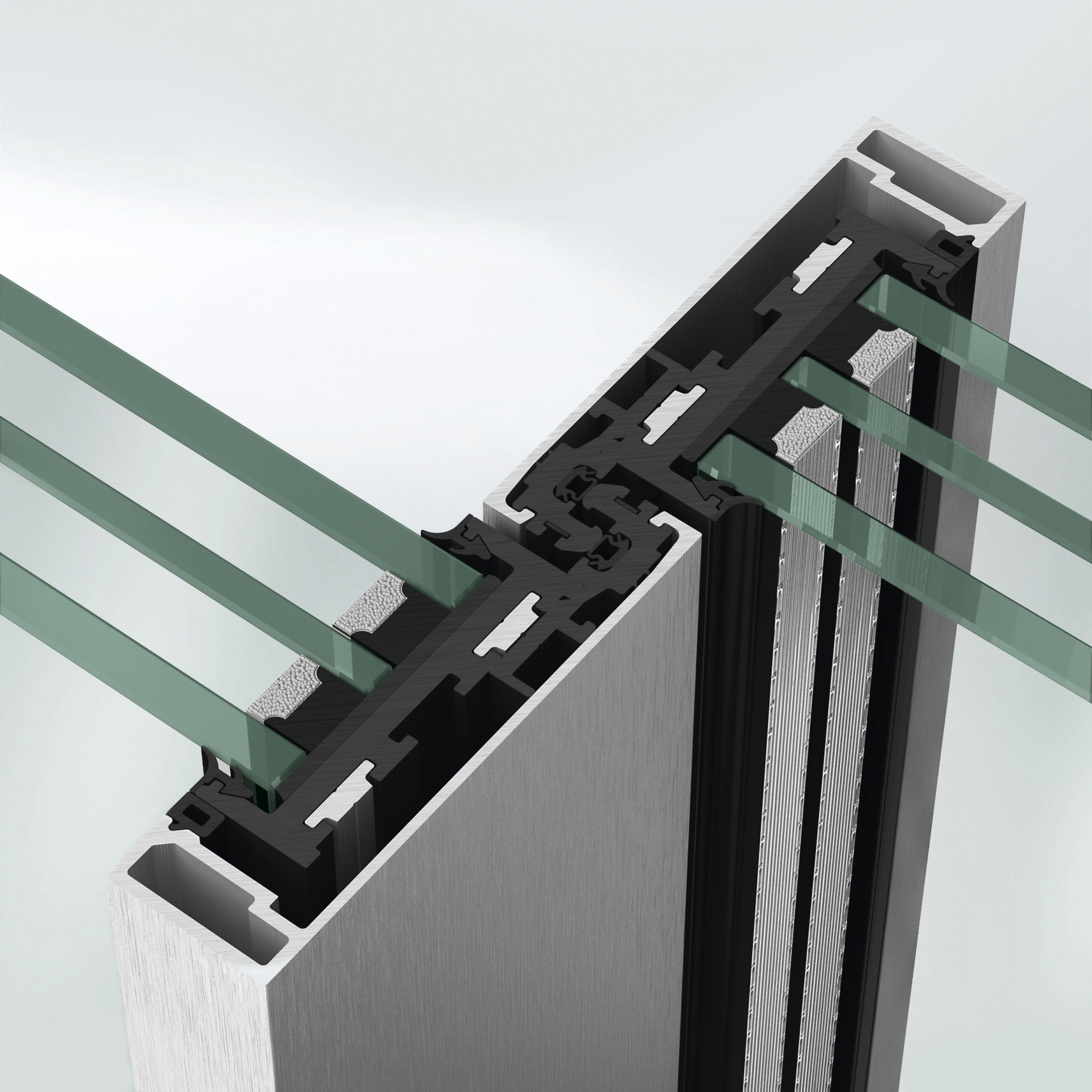 Алюминиевая и стеклянная раздвижная система Schüco Schüco AS PD 75.HI ARCH-00040078 - Вид №13