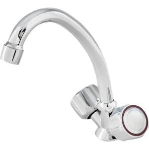 Смеситель для раковины Молот Лидия 5.25/8 двухвентильный цвет хром