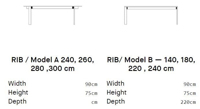 Деревянный прямоугольный стол Moca ARCH-00028168 - Вид №2