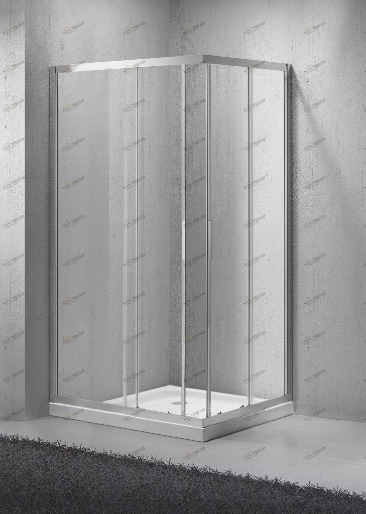 Душевой уголок BelBagno SELA-AH-2-120/90-Ch-Cr 