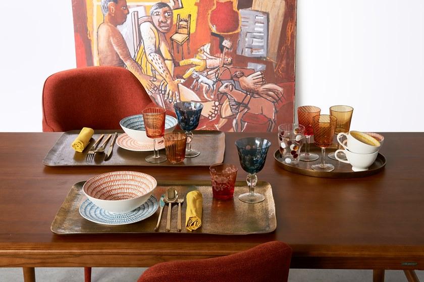 Pols Potten Набор сервировочных тарелок из фарфора Seed 230-400-525 - Вид №6