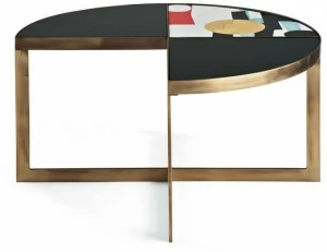 MARIONI Низкий круглый журнальный столик Carousel 02871