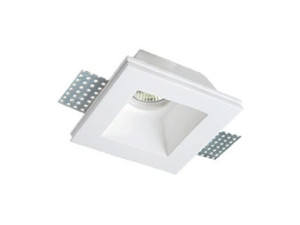 Квадратный утопленный гипсовый прожектор