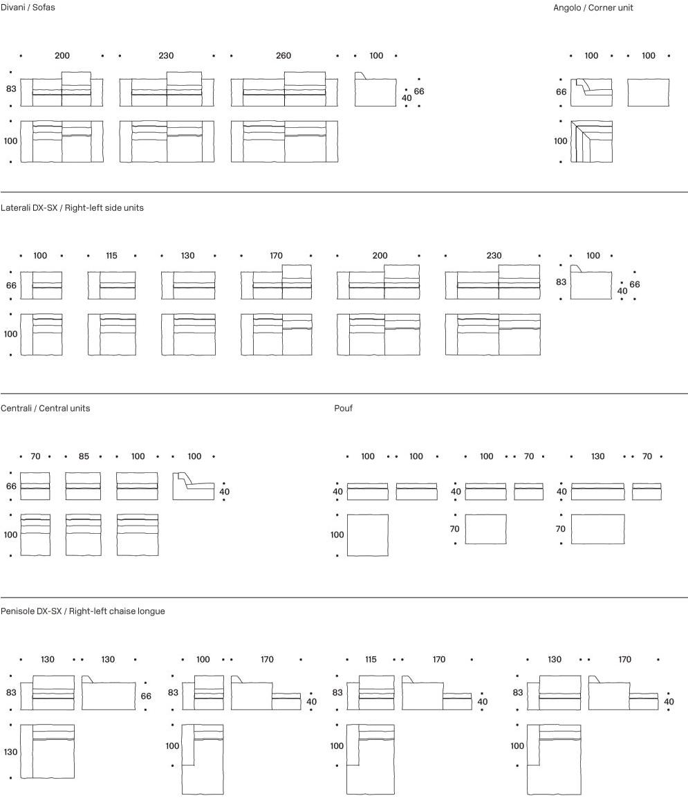 Saba Italia 3-х местный тканевый диван sun-id-1451960 - Вид №8
