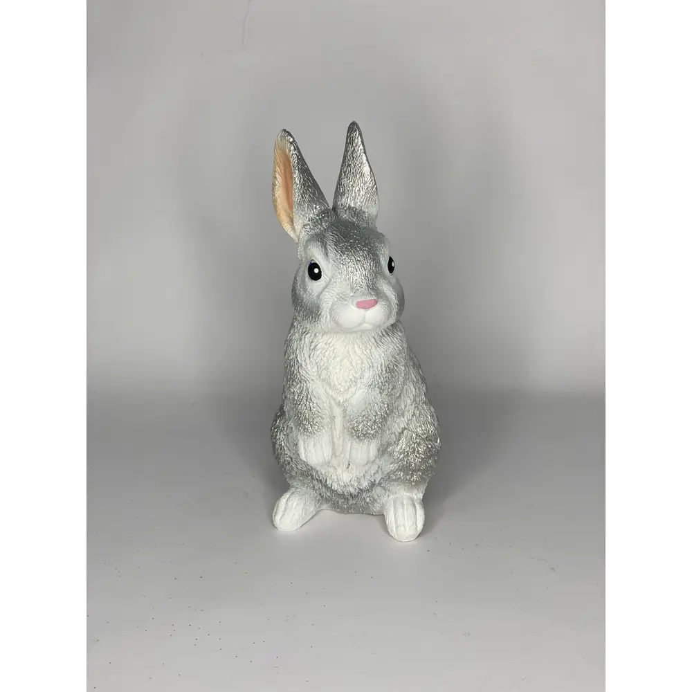 Копилка Зайчик серебряная гипс Santreyd STLM-2102462 - Вид №5