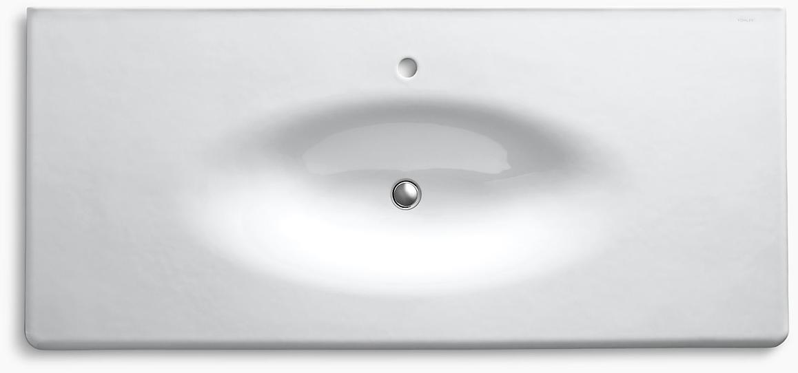 K-3053-1-GRL Накладная раковина на столешницу  прямоугольная Kohler  - Вид №2