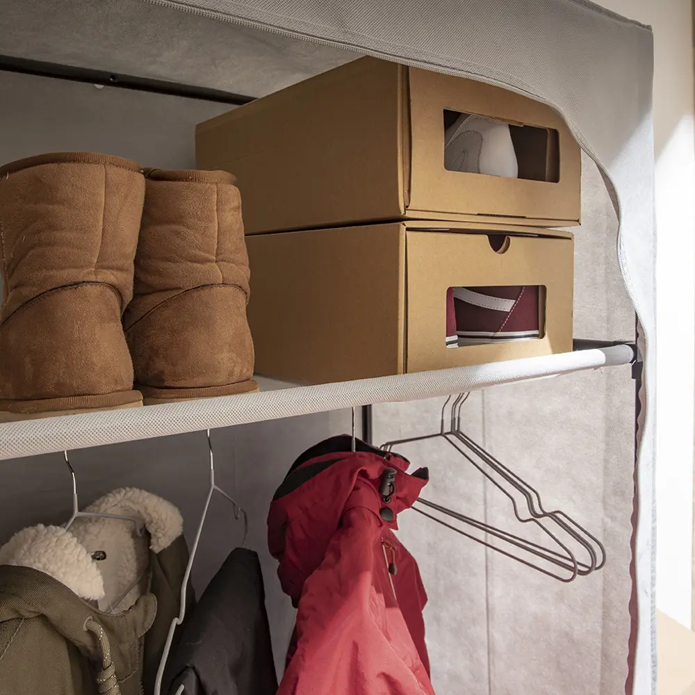 Коробка для обуви Spaceo 21x12x30 см картон 2 шт STLM-2196256 - Вид №13