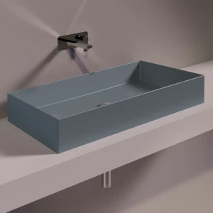 AG80CEMENTOMATT Накладная раковина на столешницу  прямоугольная Simas Agile