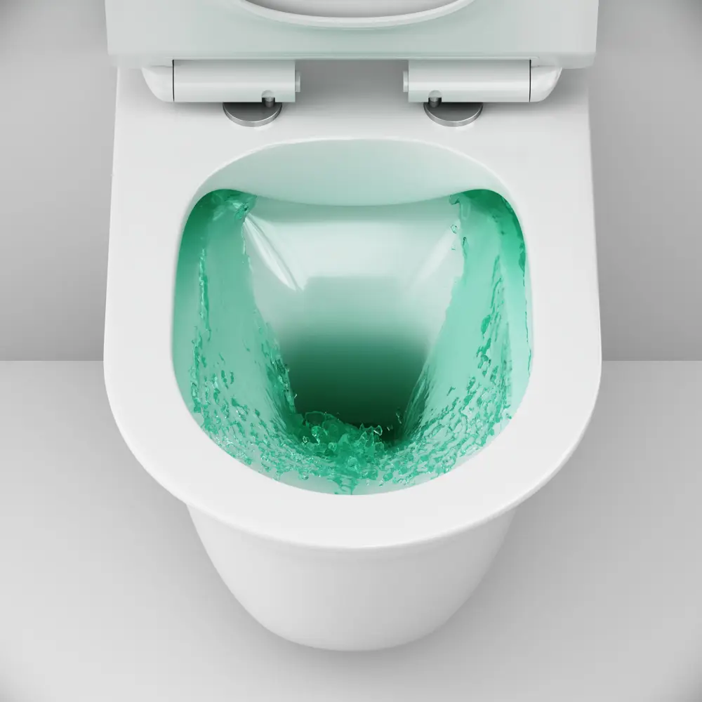 Унитаз подвесной AM.PM Force безободковый с сиденьем микролифт STLM-2095680 - Вид №2