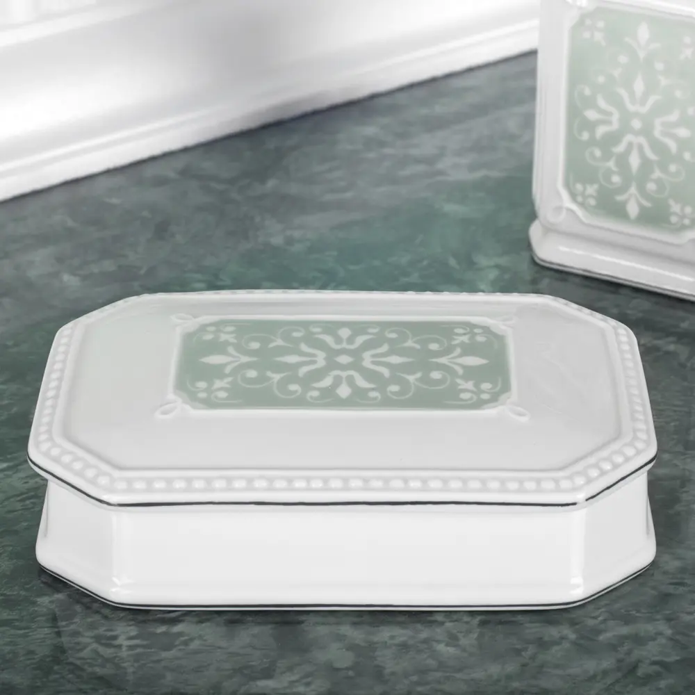 Шкатулка Hermitage цвет белый WESS STLM-2071090 - Вид №1