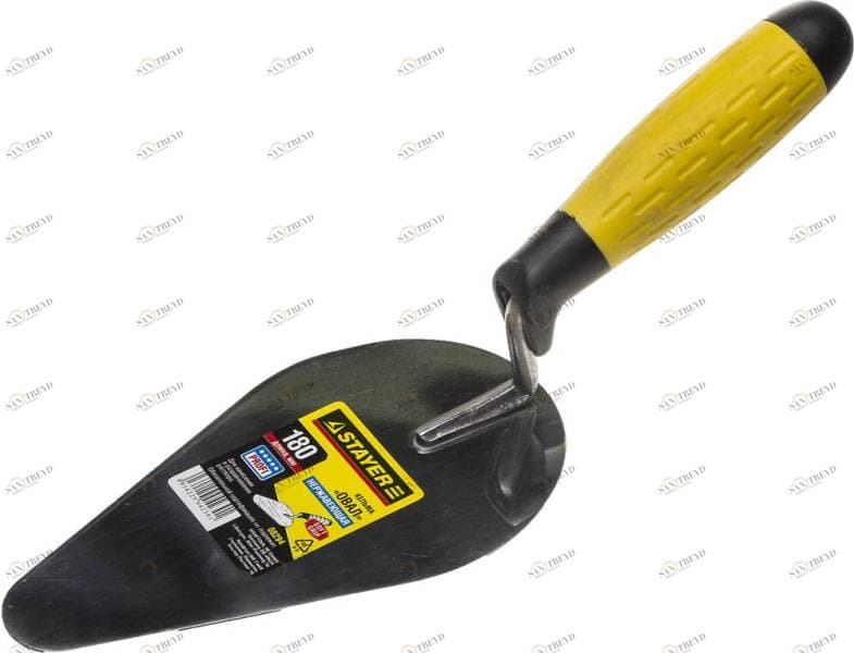 Кельма ( мастерок ) овал из нержавеющей стали PROFI 180мм Stayer 12350