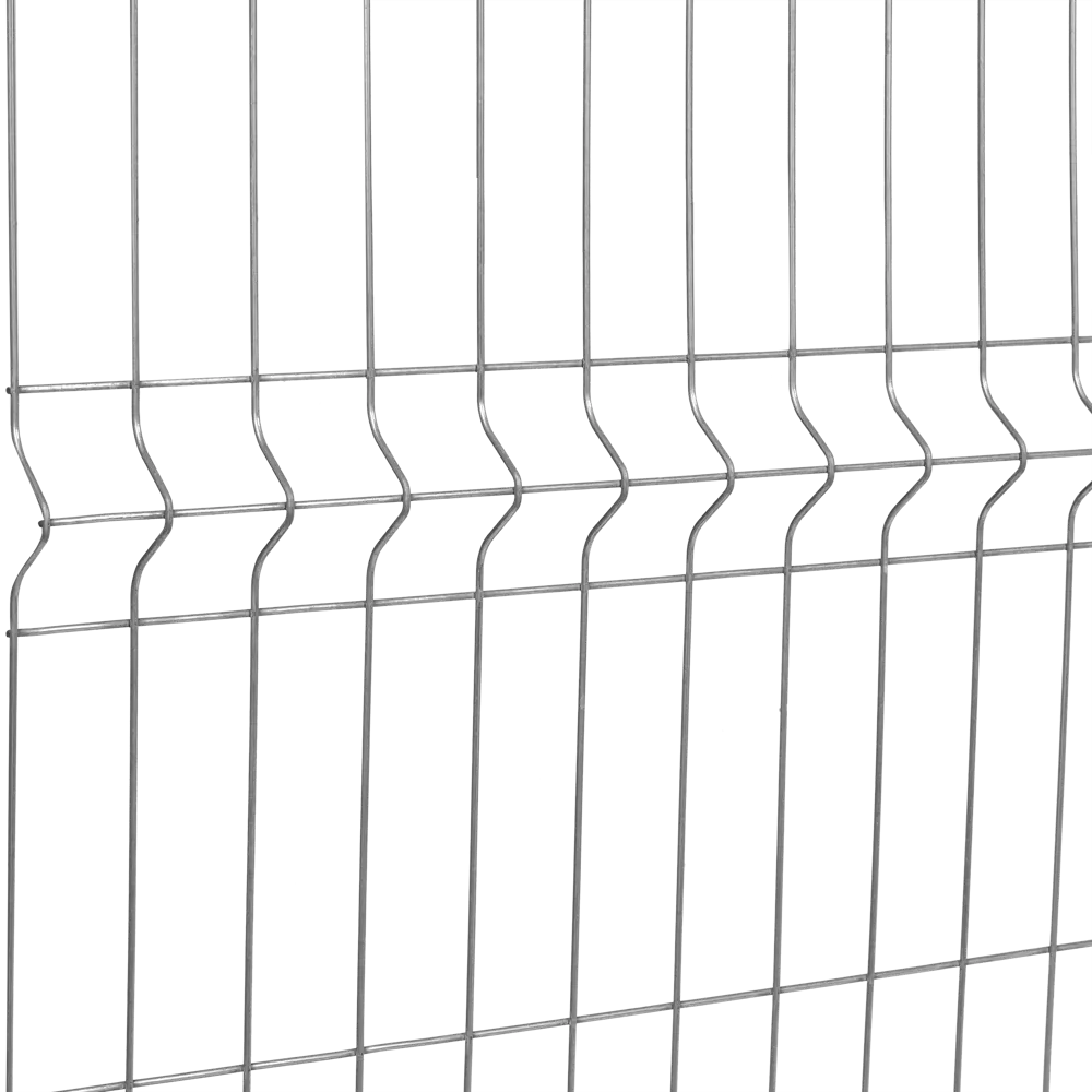 3D панель для забора Fine 2.5x1.53 м оцинкованный 3 ребра Santreyd STLM-2178089 - Вид №3