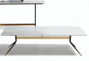 Vibieffe Низкий прямоугольный журнальный столик 1500 swing