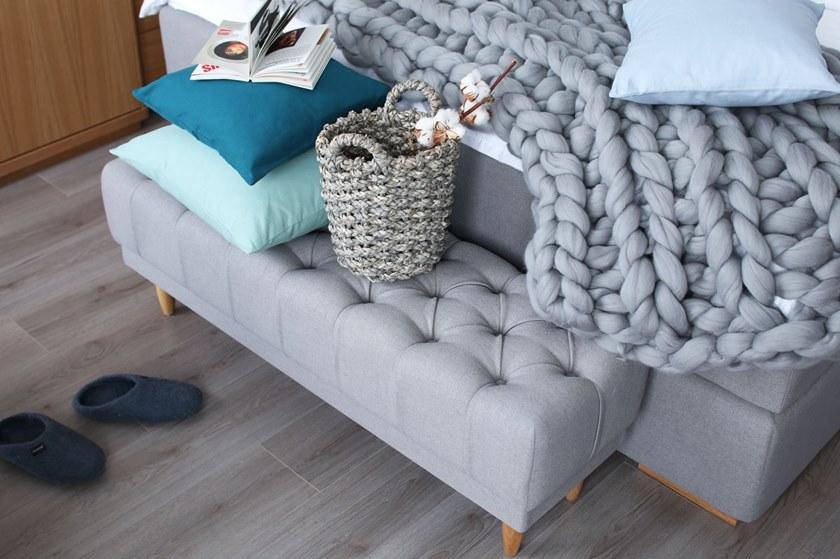 Heavens Стеганая скамья, обитая тканью Scarlett sun-id-1394345 - Вид №2