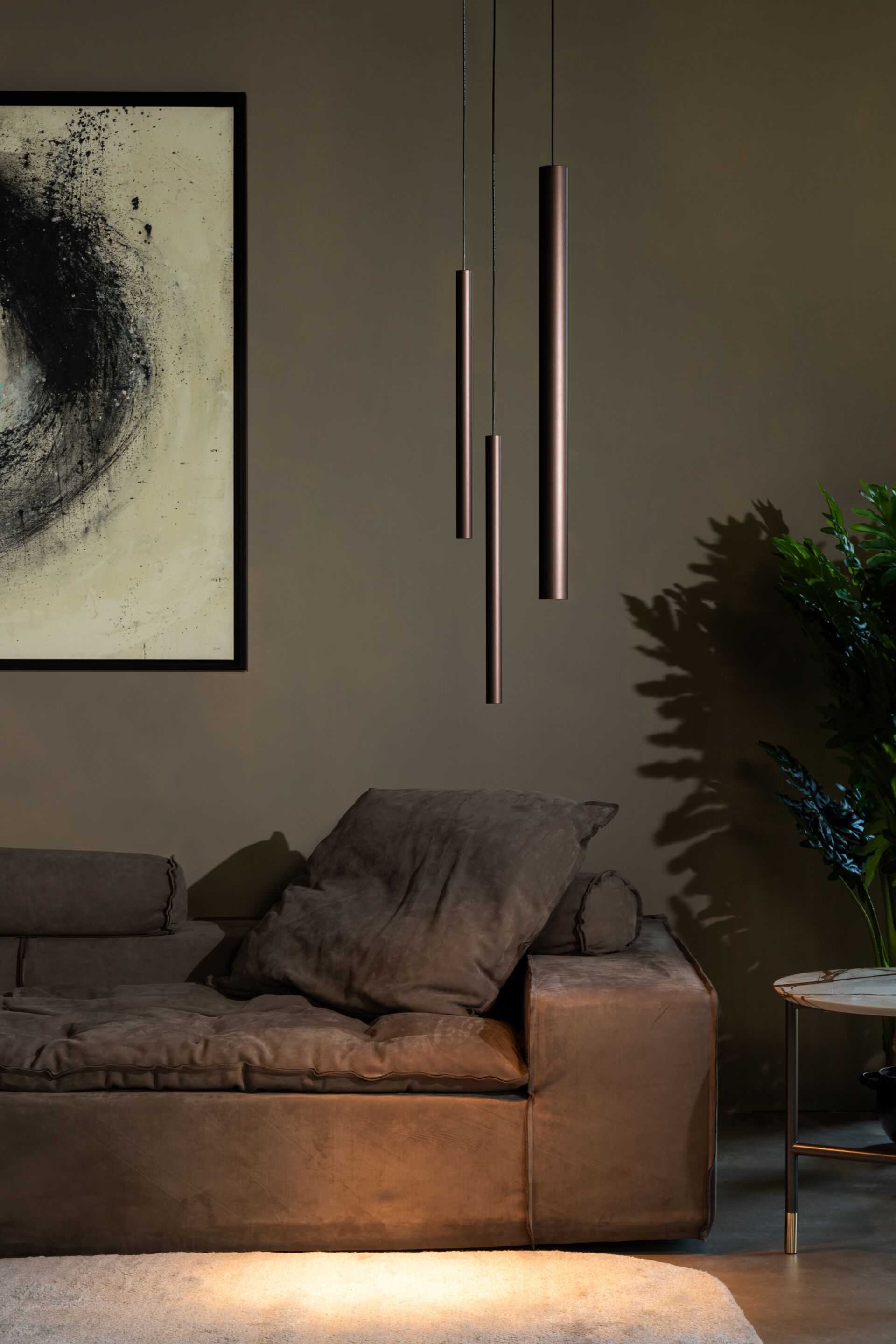 Алюминиевый светодиодный подвесной светильник Martinelli Luce Koko Uno ARCH-00145649