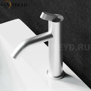 Смеситель ARUB1083SP SQUARE для раковины хромированный матовый