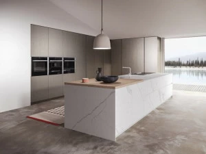Alta Cucine Кухня Laminam® с островом Sistema 22.2