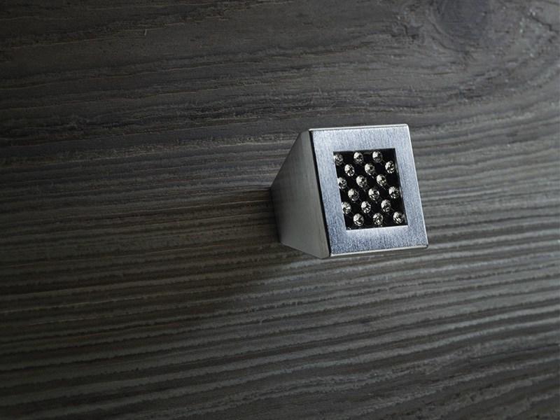 LINEA CALI' Ручка Zamak с кристаллами swarovski® Mesh black 203 pb - Вид №2