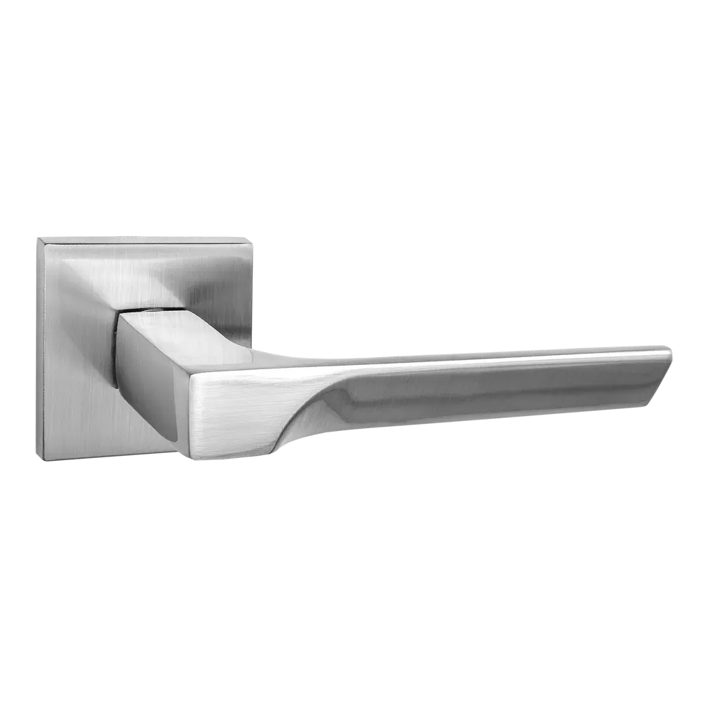 Дверные ручки Puerto Кастаньоле Slim без запирания цвет матовый никель STLM-2010230