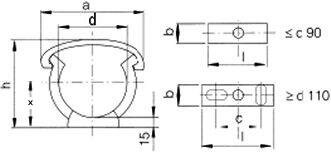 SANIT 521447000015040 ПП-трубка зажим с зажимом типа GOEMA  - Вид №2