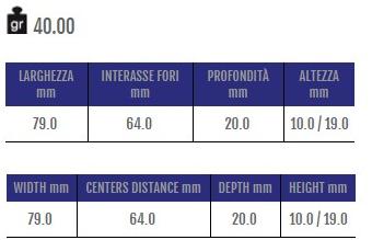 Cosma Мебельная ручка из замака  12331  - Вид №1